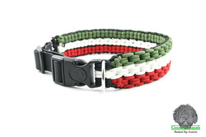 Italian Paracord Dog Collar