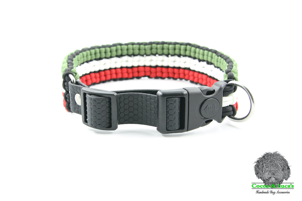 Italian Paracord Dog Collar