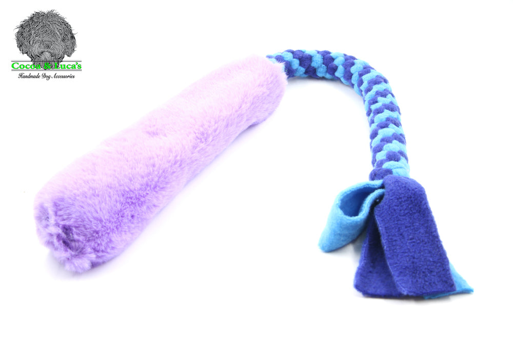 Tug Toy - 'The Furry' - Lilac