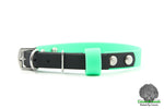 Load image into Gallery viewer, Two Colour BioThane® Webbing Dog Collar - 19mm
