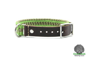 Leather & Paracord Dog Collar