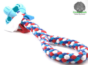 Fleece Dog Tug Toy 