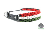 Load image into Gallery viewer, &#39;Italian&#39; Adjustable Paracord Dog Collar - Bridle Buckle

